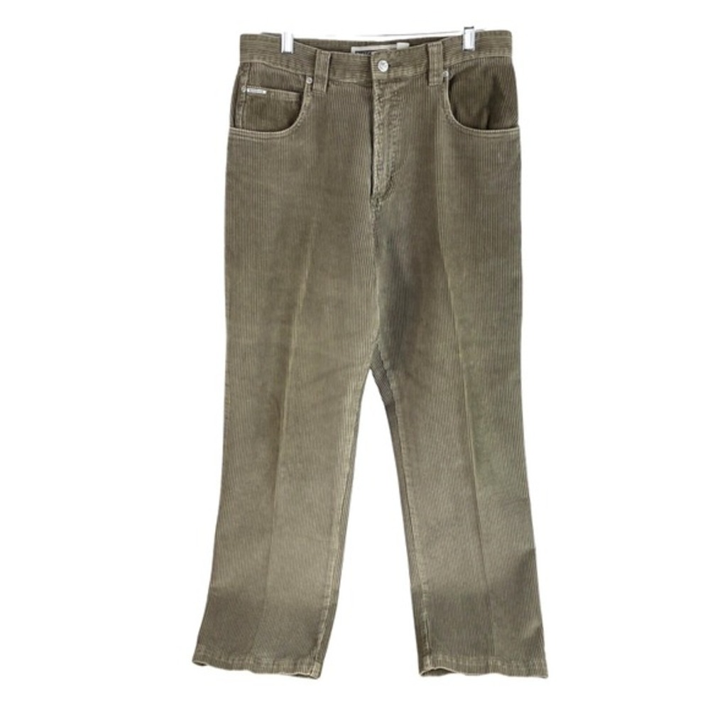 Quiksilver Mens Relaxed Fit Corduroy Skateboard Pants 31x32‎ Brown Cotton